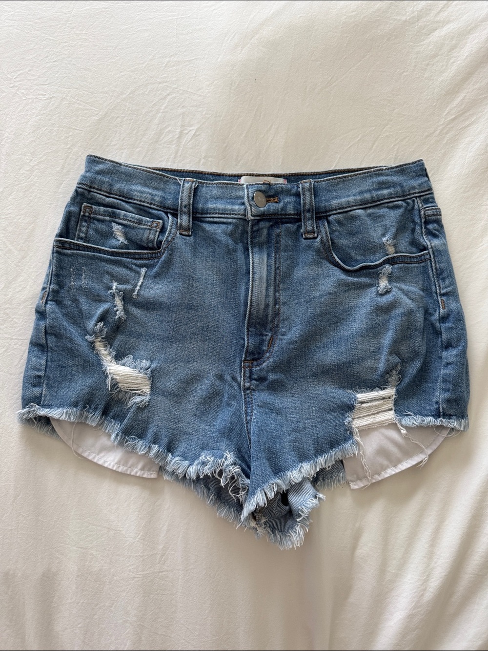 VS Pink - Cheeky Denim Shorts (sz 10)